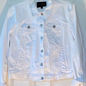 White Banana Republic Jean Jacket